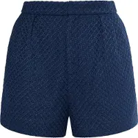 Faina Bandplooibroek marine