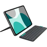Logitech Slim Folio voor iPad 10e generatie, Bluetooth toetsenbordhoes
