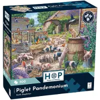 The House of Puzzles Piglet Pandemonium Puzzel 500 Stukjes