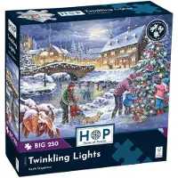 The House of Puzzles Twinkling Lights Puzzel 250 XL Stukjes