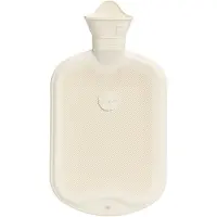 Yumeko Warmwaterkruik Natuurlatex 36x20 Wit - Eco, Bio & Fairtrade