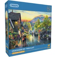 Gibsons Graham Twyford - Grasmere by Twilight Puzzel (500 stukjes)