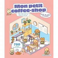 Marabout MON PETIT COFFEE SHOP STICKER BOOK