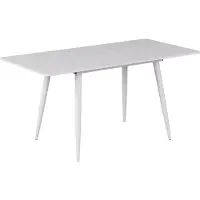Vicco Eettafel Beaver Wit 120-160 x 80 cm Uitschuifbaar, Model 58501