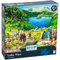 The House of Puzzles Lake View Puzzel 500 XL Stukjes