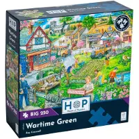 The House of Puzzles Wartime Green Puzzel 250 XL Stukjes