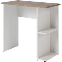 Vicco Simple Bureau – 80 x 40 cm Wit/Kunstnijverheid