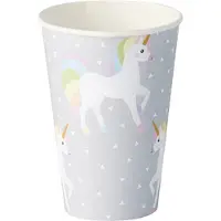 Papstar Drinkbekers karton "EENHOORN" (30 stuks)