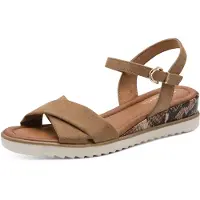 Tamaris Sandaal donkerbeige