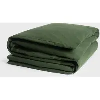 Yumeko Dekbedovertrek Flanel 200x200 Groen - Eco, Bio & Fairtrade