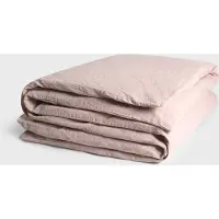 Yumeko Dekbedovertrek Gewassen Linnen 200x200 Roze - Eco, Bio & Fairtrade