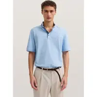 Bugatti Herren Polo Modern Fit van puur katoen