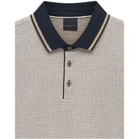 Bugatti Herren Polo Modern Fit van puur katoen
