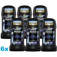 Axe Blue Lavender Deodorant Stick – 6 x 50 ml – 72H Fresh – Anti Witte Strepen – Mint & Amber Geur