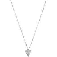 Lucardi Ketting 'Modernes Basic' zilver