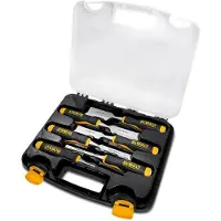 DeWalt - Houtbeitel Set - 6 Stuks - Staal - Ergonomische Handgreep