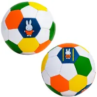Rubo Toys voetbal Nijntje mini bal voor kinderen kleurrijk.