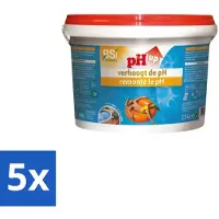 OEM – pH Up Poeder – pH Verhoger voor Zwembad & Spa – 2,5 kg - Bulkverpakking - 5 stuks