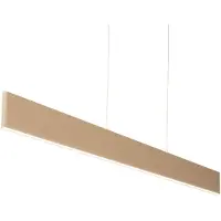 Lumidora Hanglamp 75634 - VENICE - 2 Lichts - Ingebouwd LED - 36.0 Watt - 3600 Lumen - 6500 Kelvin - Taupe - Metaal - Met dimmer