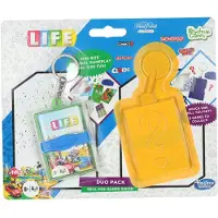 Hasbro mini spel sleutelhanger Levensweg - reisspel voor kinderen.