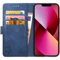 Rosso Element Apple iPhone 13 Book Cover Hoesje Blauw