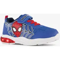 Spider-man Spiderman jongens sneakers blauw met lichtjes maat 31