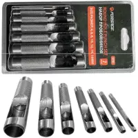 Forsage - Perforator Set - 7 stuks - Staal - 4-16 mm