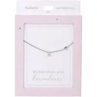 Depesche ketting zilver S letter hanger cadeau modern 47cm.