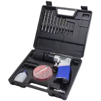 Rockforce RP7810 - Pneumatische Boormachine - Snelspanboorkop - Inclusief Bits en Boren