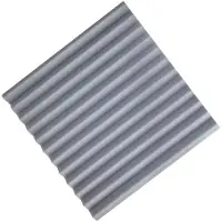 INF Geluidsabsorberende schuimpanelen Grey M 24-pack