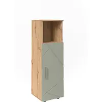Vicco Irma Halfhoge kast – 30 x 95 cm Saliegroen
