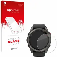Upscreen - Screenprotector voor Garmin Fenix 8 Pro AMOLED (51 mm) - Folie Beschermfolie Beschermglas transparant