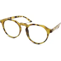 Croon Leesbril - MARVIN – Sterkte +2.00 - Kleur Blond Havanna – Unisex model – Stevig lichtgewicht montuur – Heldere leesglazen van topkwaliteit – Modern & stijlvol – Inclusief etui en doekje