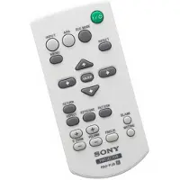 Plus.Parts Afstandsbediening geschikt voor de SONY VPL-PXZ10 beamer, vervangt RM-PJ8 / 1-490-463-11 / 1-490-463-12