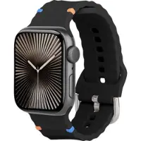 Just in Case Activeflex Strap Apple Watch 44-49mm Horlogebandje Zwart