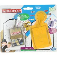 Hasbro Monopoly sleutelhanger mini game goud verrassingsspel.
