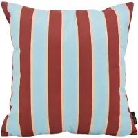 NOVÉE Sierkussen riviera stripe blauw/rood | 45x45 cm | katoen/polyester