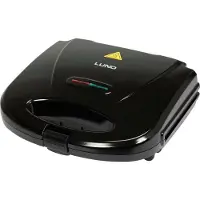 TOYA LUND OPIEKACZ 750W, PŁYTA GRILLOWA, CZARNY, Broodrooster, Grijs