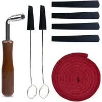 INF Professionele Piano Stemset - Set van 8 Stuks (Zwart)