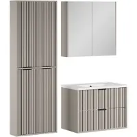 Vicco Ruford Badkamermeubelset – 4 delen Kasjmier
