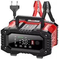 FOXSUR Serie - Automatische Acculader - 12V/24V - 20A - LCD Scherm