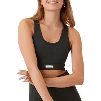 Björn Borg Studio Low Seamless Bra Groen | Maat: LXL