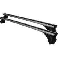 Farad Dakdragers geschikt voor de BMW 3 Coupe E92 vanaf 2006 2 deurs met fixpoints - Aluminium - Hoog laadvermogen 100kg - Wingbar Grijs - Merk