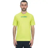 Cube Fietsshirt ATX ROUND NECK JERSEY S/S LIME M