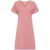 Ten Cate dames V-hals pyjamajurk roze