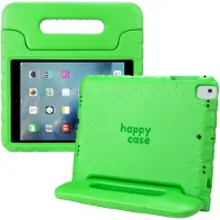 HappyCase Kinder Tablethoes Geschikt voor Apple iPad 9.7 2017/2018/Air/Air 2 | Kindvriendelijke Hoes | Beschemhoes | Kinderhoes | met Handvat en Standaard | Groen