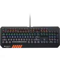 Canyon Hazard, Volledige grootte (100%), Kabel, USB, Mechanische schakelaar, LED, Zwart