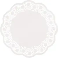 Papstar Taartpunten rond wit, Bakgerei, Wit