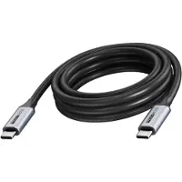 Vision TC 5MUSBC/BL, 5 meter, USB-C, USB-C, USB 3.2 Gen 2 (3.1 Gen 2), 20 Gbit/s, Zwart, Grijs