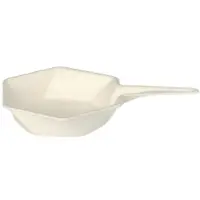 Papstar 12x 12 Fingerfood - Schaaltjes Suikerriet pure 15 ml 15 cm x 95 cm x 63 cm wit Hexagon